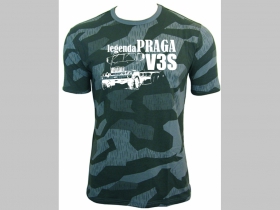 Legenda Praga V3S  nočný " ruský " maskáč - Nightcamo SPLINTER, pánske tričko 100%bavlna